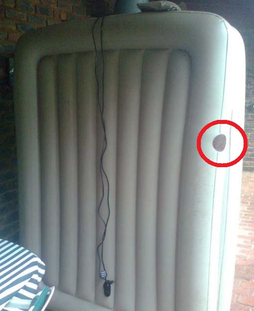 Carel Scheepers  - Inflatable Mattress Repairs